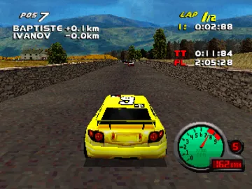 Car and Driver Presents - Grand Tour Racing 98 (US) screen shot game playing